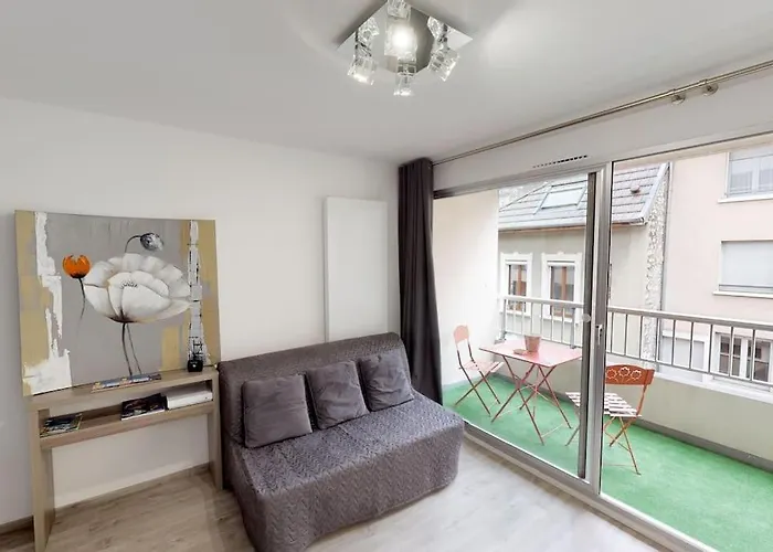 3 Pers Piscine Parking Coeur De Apartament Grenoble
